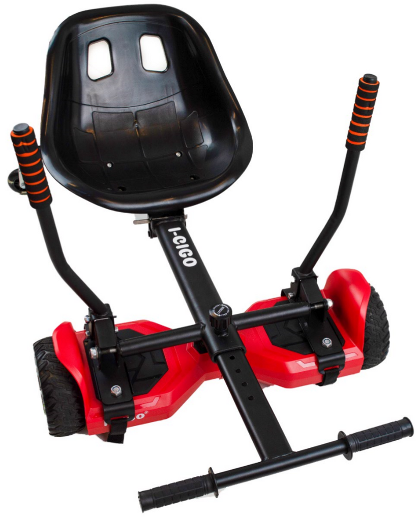 I-CIGO Drift Hoverseat - hoverkart voor Hoverboard （GESCHIKT VOOR 6,5, 8.5 inch HOVERBOARD）Zwart