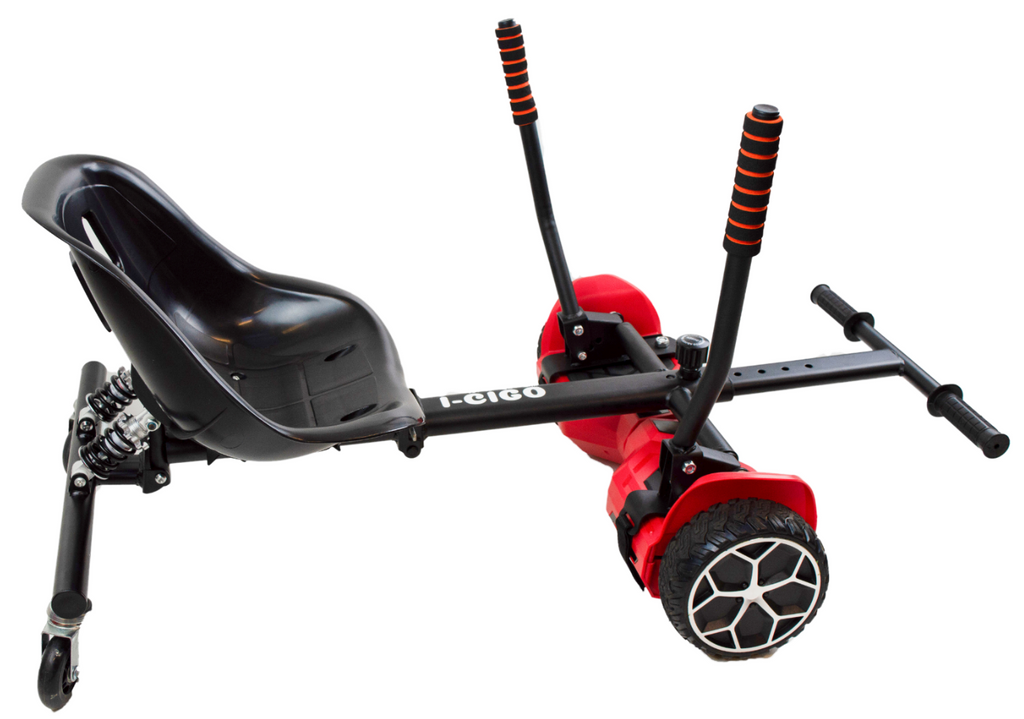 I-CIGO Drift Hoverseat - hoverkart voor Hoverboard （GESCHIKT VOOR 6,5, 8.5 inch HOVERBOARD）Zwart