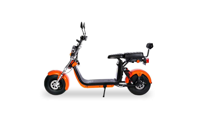 I-CIGO - Elektrische scooter citycoco CP-1 (40ah) Mate zwart