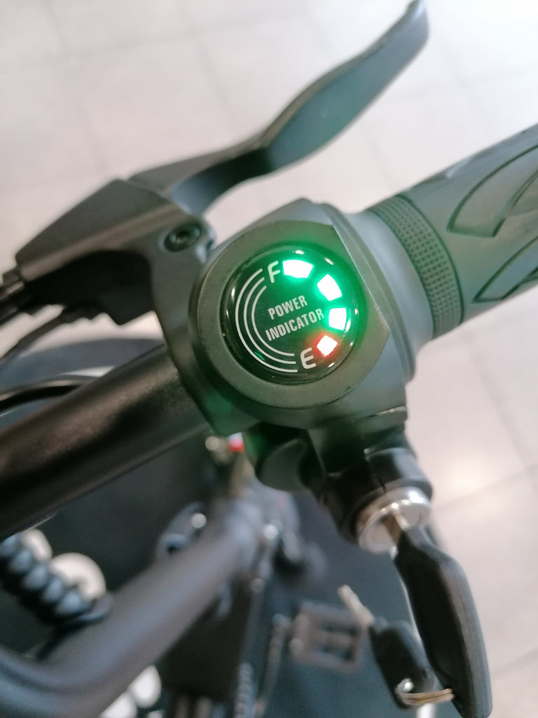I-CIGO - E-Bike - Elektrische Fiets - vouwfiets-OUXI-V1 met Lithuim-ion accu 7.8ah- 250W motor (Zwart)