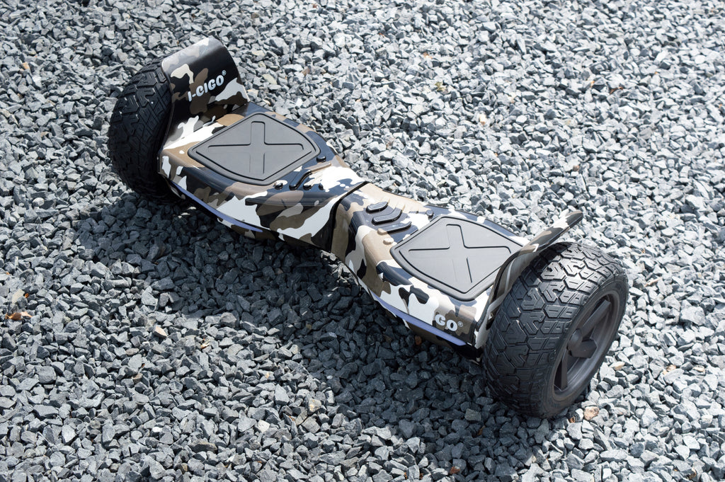 I-CIGO Hoverboard - Off road 8,5 inch,Samsung Accu - Taotao moederbord,(Camouflage)