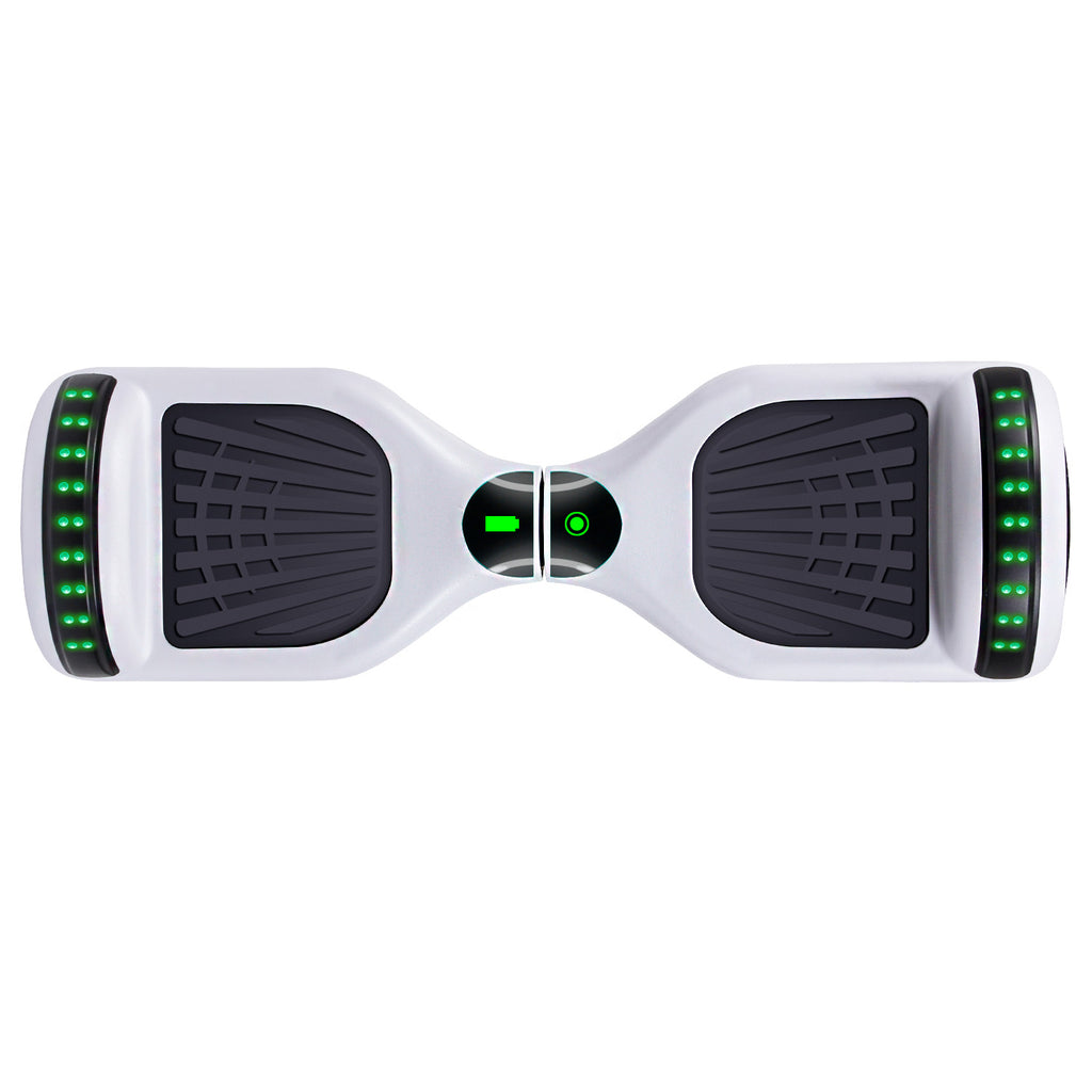 I-CIGO – Flying ant - hoverboard 6.5inch - Bluetooth speaker - Led verlichtingen - Flits wielen - Witte
