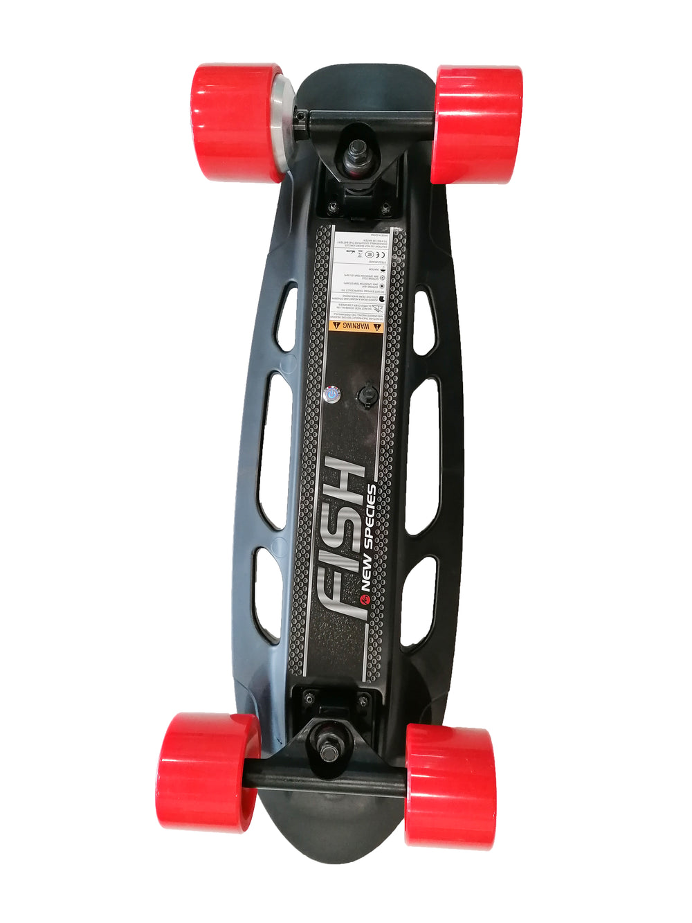 I-CIGO – New species - Elektrisch Skateboard - 4-wiel Skateboard, met afstandsbediening,.(Zwart/rood)
