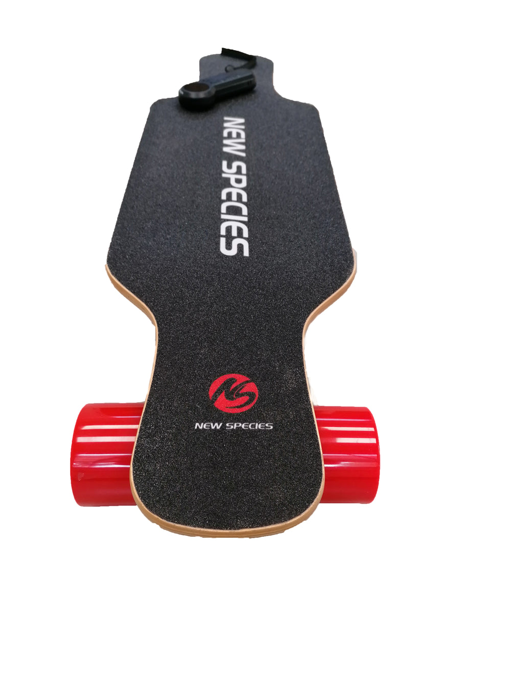 I-CIGO – New species - Elektrisch Skateboard - elektrisch Longboard, 4-wiel Skateboard, met afstandsbediening,.(Zwart/rood)
